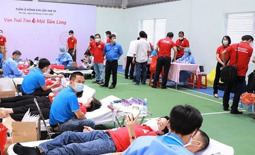 EVNGENCO tham gia hiến máu hưởng ứng Tuần lễ hồng EVN lần thứ VII năm 2021